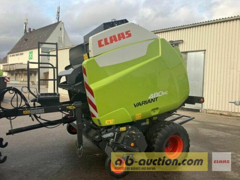 Rundballenpresse Türe ait CLAAS VARIANT 480 RC PRO AB-AUCTION, Gebrauchtmaschine içinde Freystadt (resim 1)