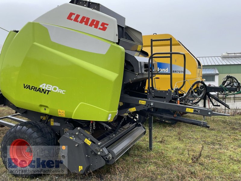 Rundballenpresse del tipo CLAAS VARIANT 480 RC PRO, Gebrauchtmaschine en Weimar-Niederwalgern (Imagen 1)