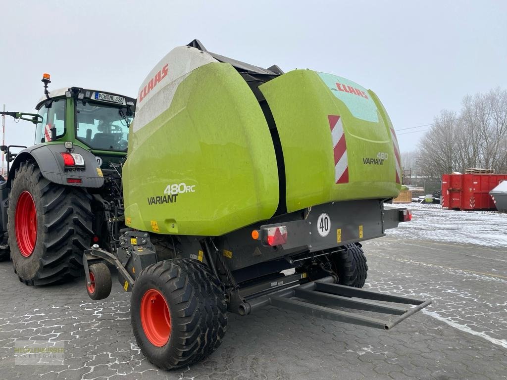 Rundballenpresse typu CLAAS Variant 480 RC PRO, Gebrauchtmaschine w Mühlengeez (Zdjęcie 3)