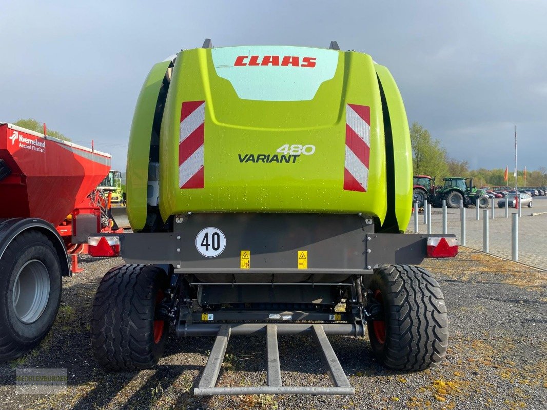 Rundballenpresse typu CLAAS Variant 480 RC PRO, Gebrauchtmaschine w Mühlengeez (Zdjęcie 3)