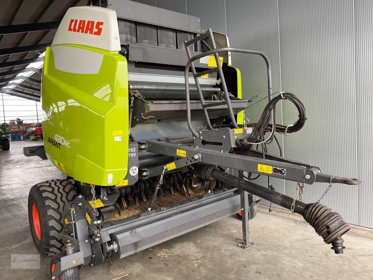 Rundballenpresse Türe ait CLAAS Variant 480 RC Pro, Gebrauchtmaschine içinde Twist - Rühlerfeld (resim 3)