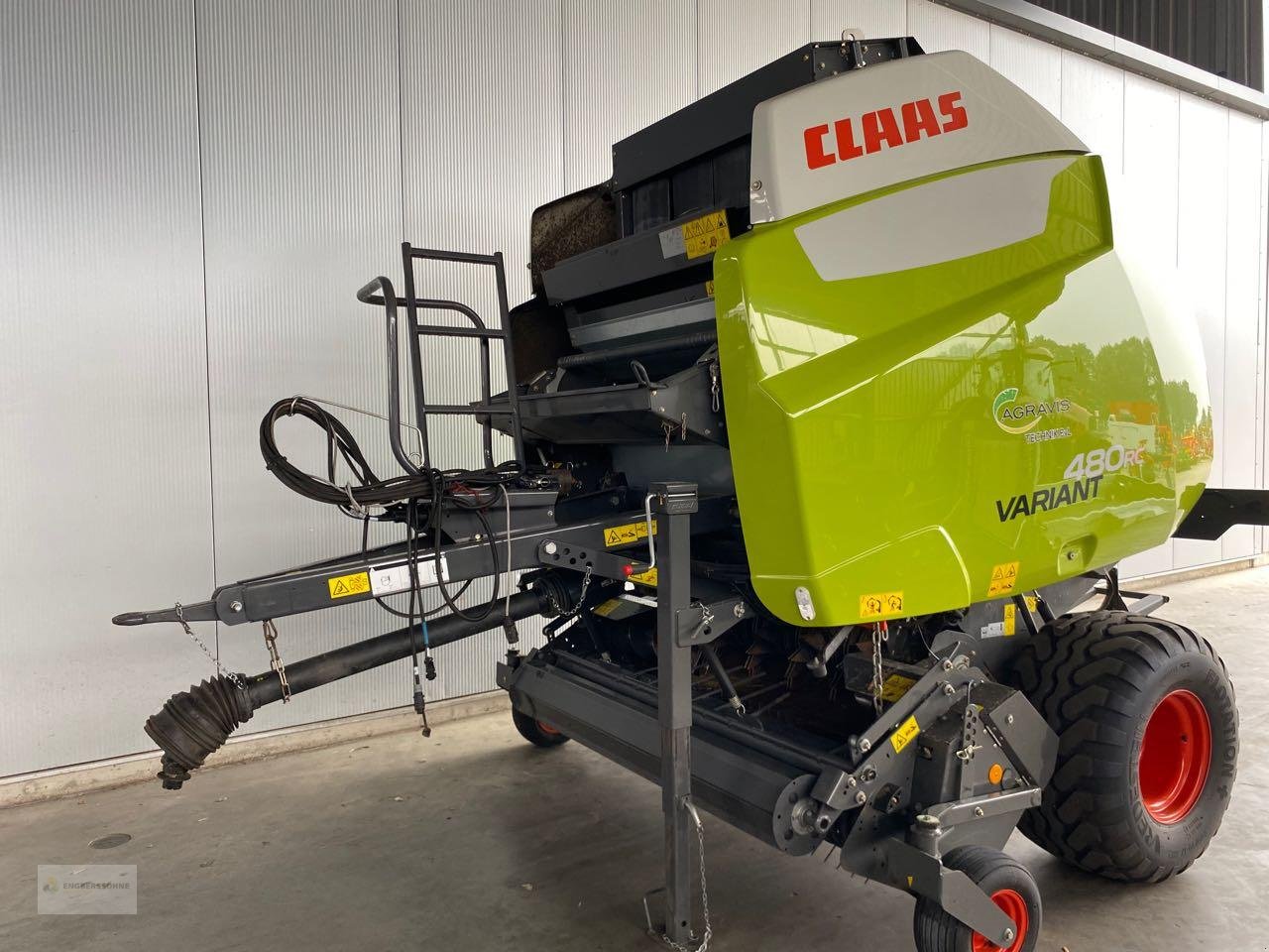 Rundballenpresse Türe ait CLAAS Variant 480 RC Pro, Gebrauchtmaschine içinde Twist - Rühlerfeld (resim 5)