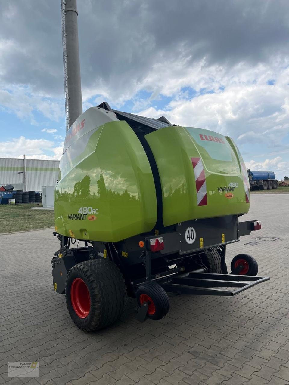 Rundballenpresse del tipo CLAAS Variant 480 RC Pro, Gebrauchtmaschine en Schora (Imagen 5)