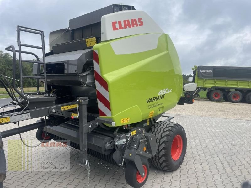 Rundballenpresse des Typs CLAAS VARIANT 480 RC ! REDUZIERT !, Vorführmaschine in Moosbach (Bild 1)