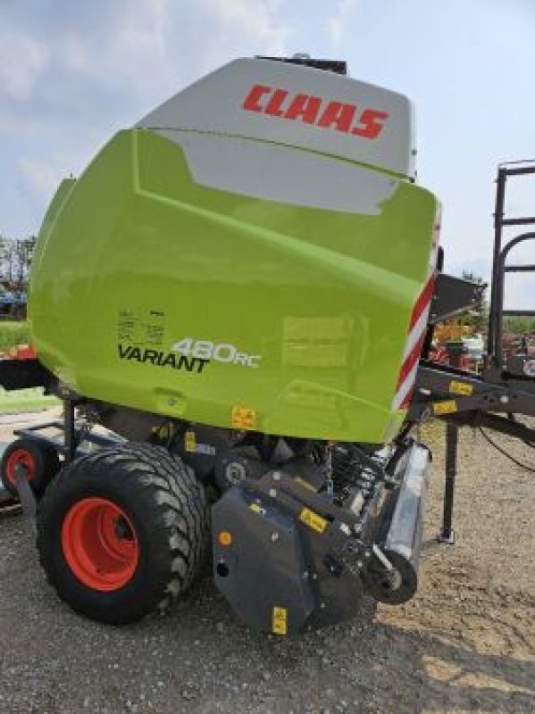 Rundballenpresse tip CLAAS VARIANT 480 RC, Gebrauchtmaschine in Belleville sur Meuse (Poză 1)