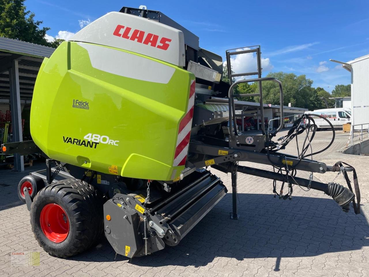 Rundballenpresse van het type CLAAS Variant 480 RC, Gebrauchtmaschine in Hessen - Reinheim (Foto 1)