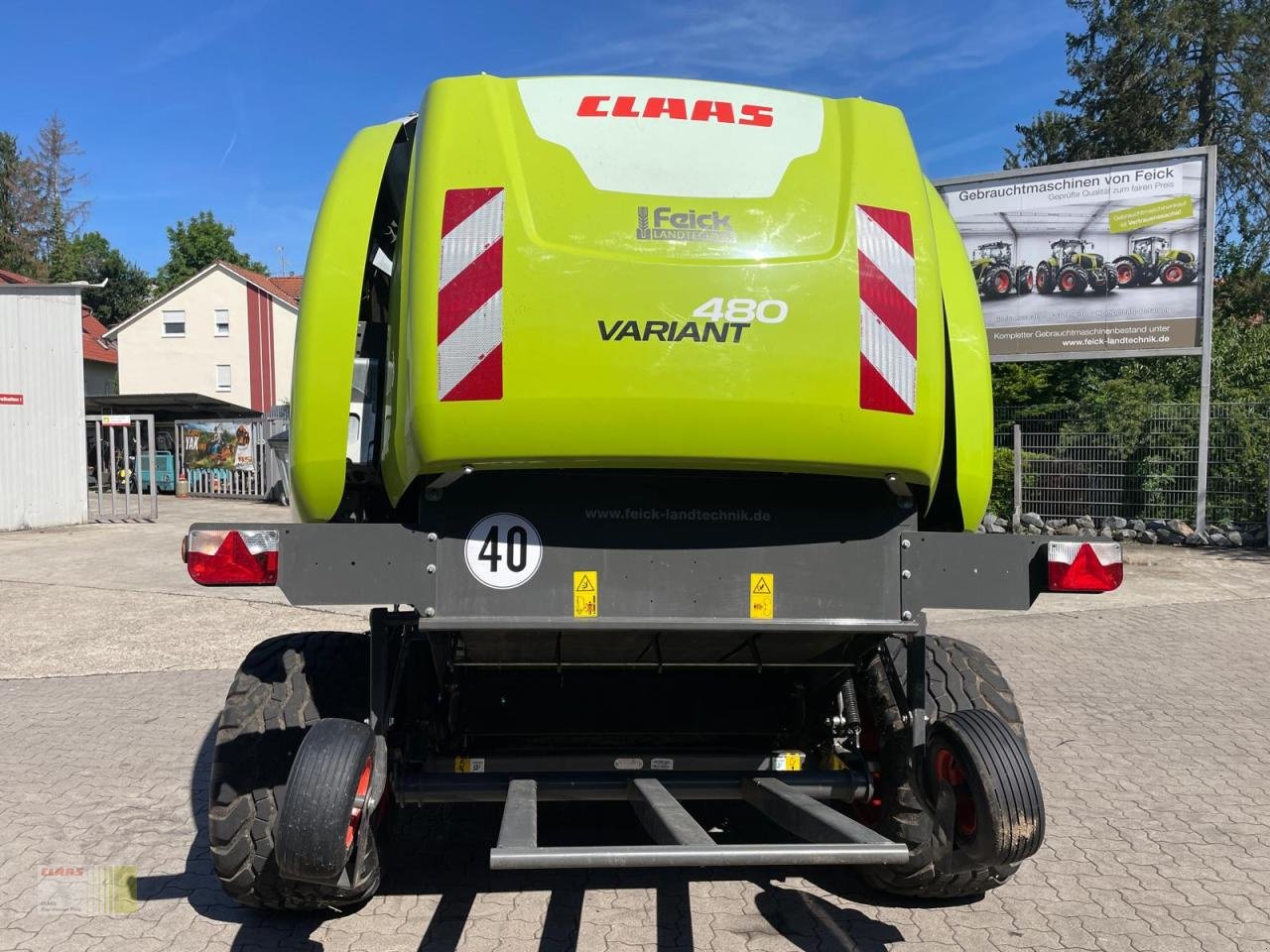 Rundballenpresse typu CLAAS Variant 480 RC, Gebrauchtmaschine v Hessen - Reinheim (Obrázok 3)