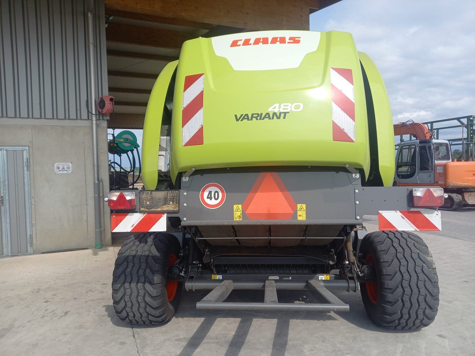 Rundballenpresse a típus CLAAS Variant 480 RC, Gebrauchtmaschine ekkor: Hasle b. Burgdorf (Kép 5)