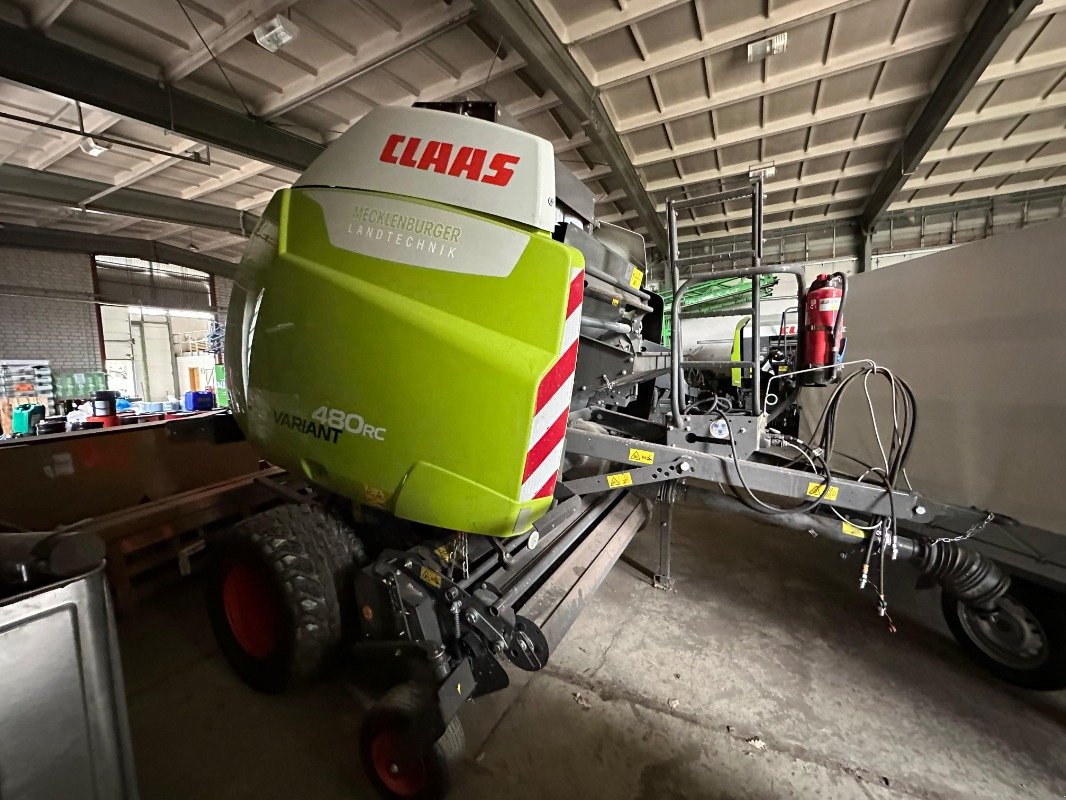 Rundballenpresse des Typs CLAAS Variant 480 RC, Gebrauchtmaschine in Bützow (Bild 5)