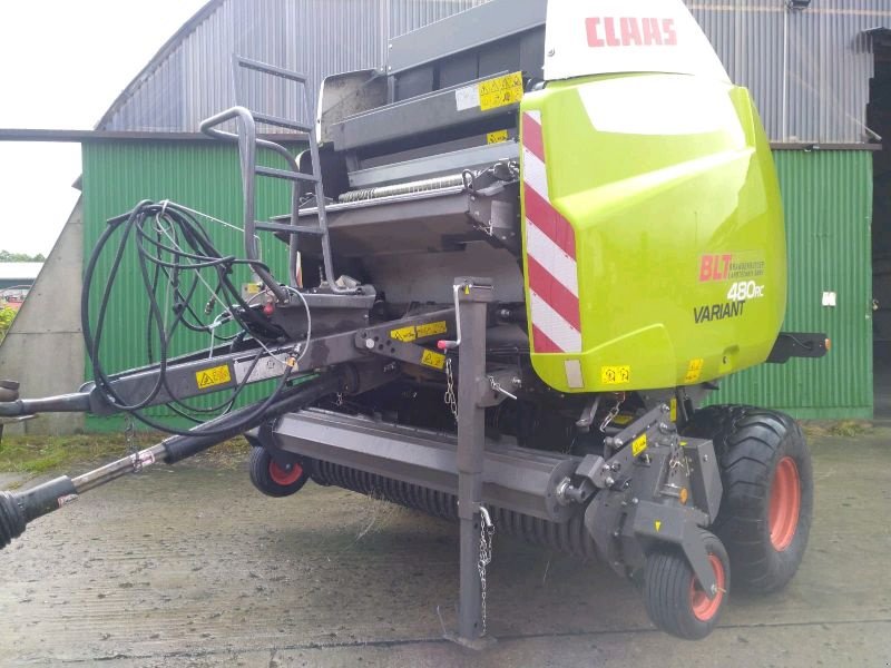 Rundballenpresse tipa CLAAS Variant 480 Roto Cut, Gebrauchtmaschine u Liebenwalde