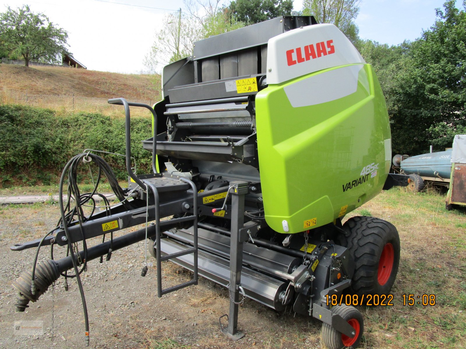 Rundballenpresse van het type CLAAS VARIANT 485 RC PRO, Gebrauchtmaschine in Niederkirchen (Foto 2)