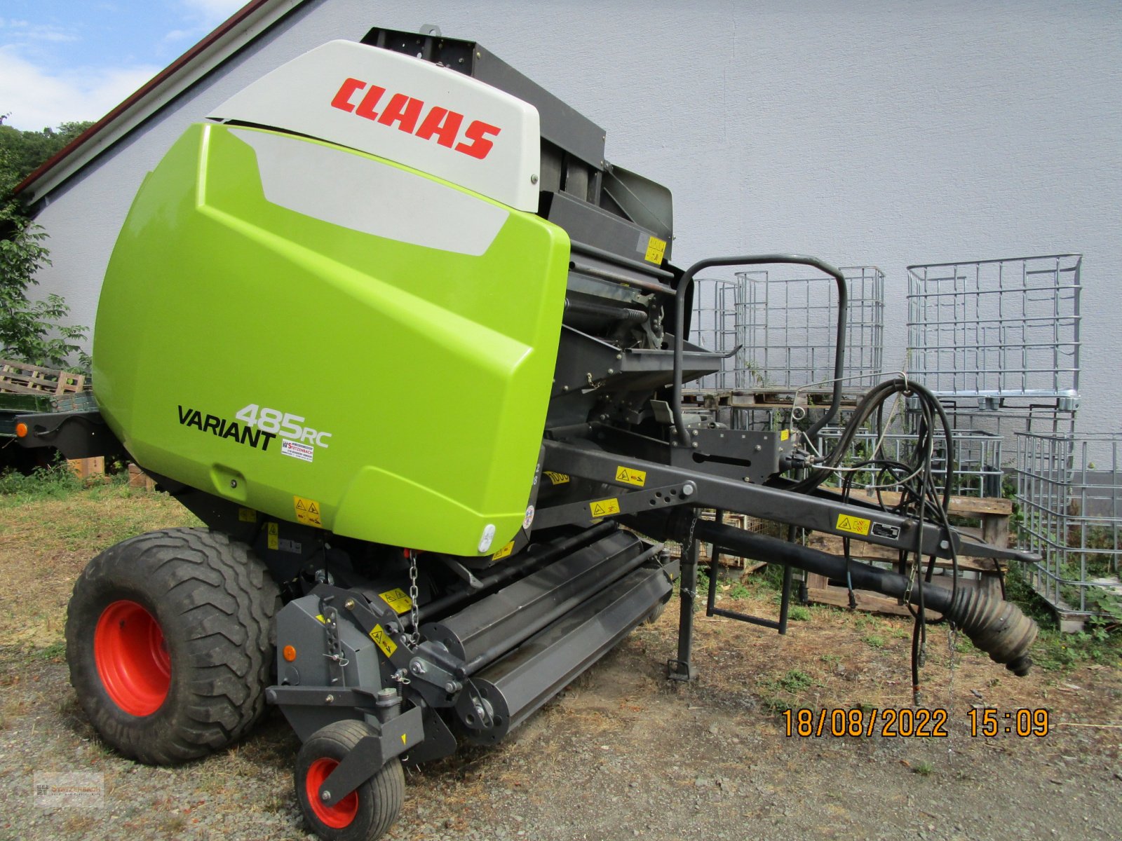 Rundballenpresse van het type CLAAS VARIANT 485 RC PRO, Gebrauchtmaschine in Niederkirchen (Foto 3)