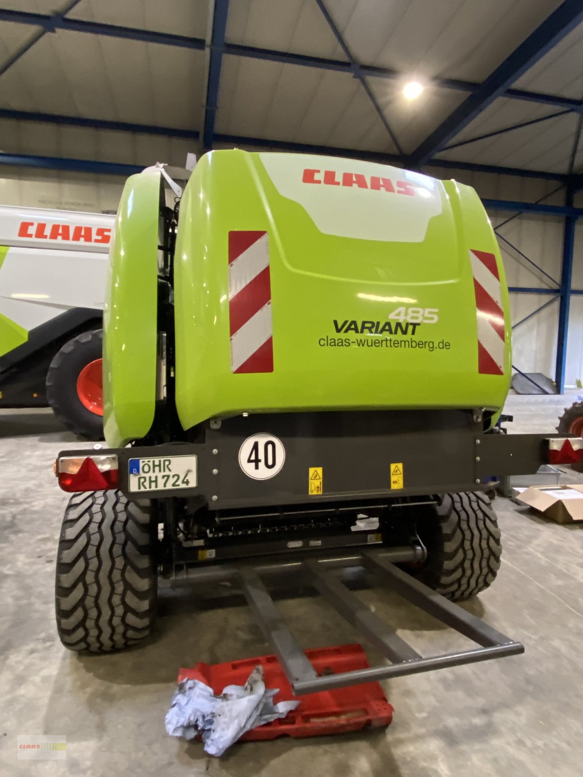 Rundballenpresse del tipo CLAAS VARIANT 485 RC PRO, Gebrauchtmaschine en Neuenstein (Imagen 2)