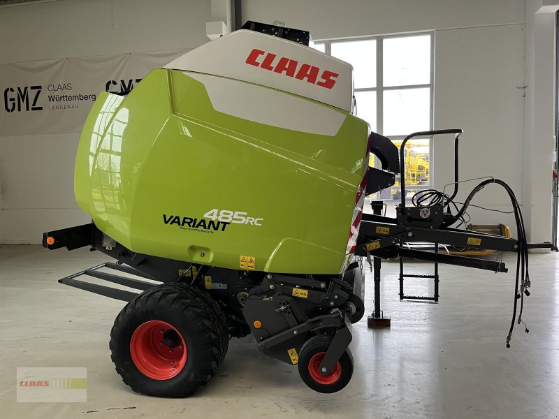 Rundballenpresse des Typs CLAAS VARIANT 485 RC PRO, Gebrauchtmaschine in Langenau (Bild 1)