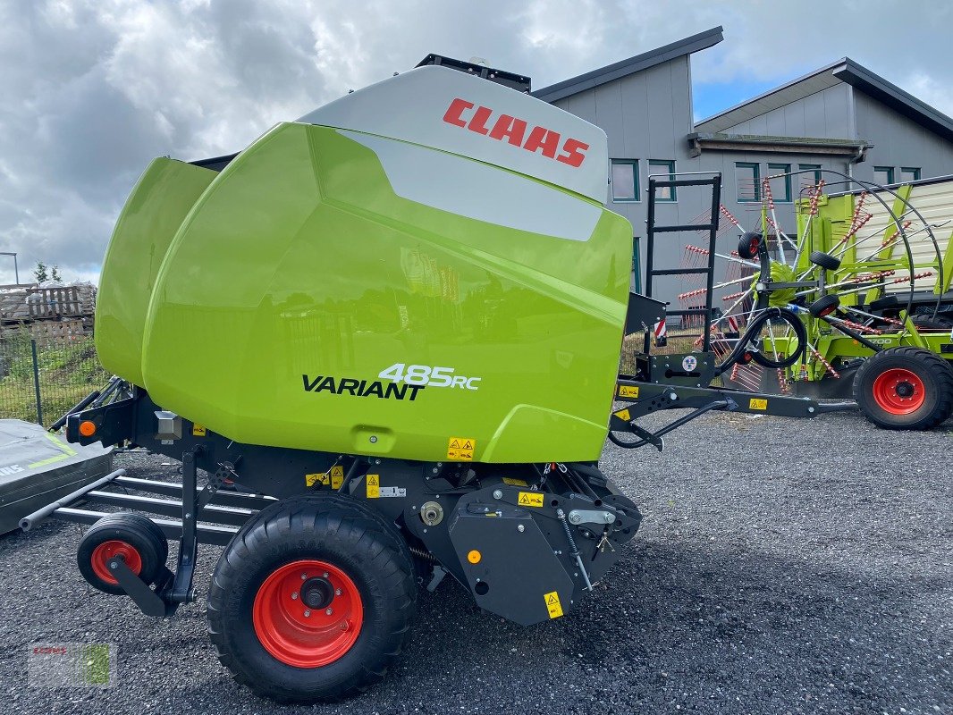 Rundballenpresse des Typs CLAAS VARIANT 485 RC PRO, Vorführmaschine in Schenefeld (Bild 2)