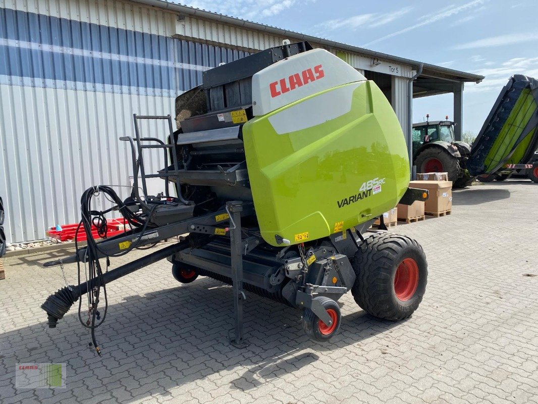 Rundballenpresse des Typs CLAAS Variant 485 RC, Gebrauchtmaschine in Risum-Lindholm (Bild 1)