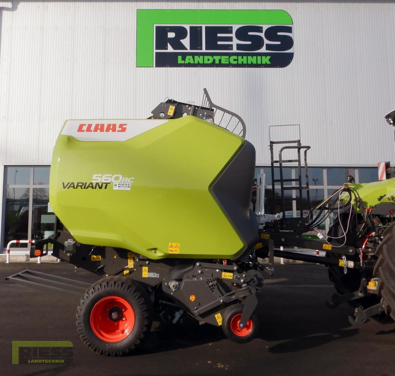 Rundballenpresse typu CLAAS VARIANT 560 RC PRO, Gebrauchtmaschine v Homberg (Ohm) - Maulbach (Obrázok 2)