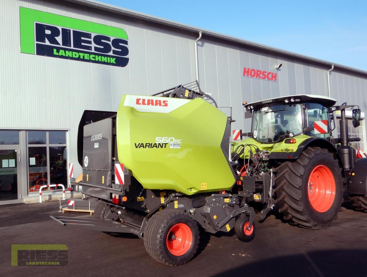 Rundballenpresse typu CLAAS VARIANT 560 RC PRO, Gebrauchtmaschine v Homberg (Ohm) - Maulbach (Obrázok 13)