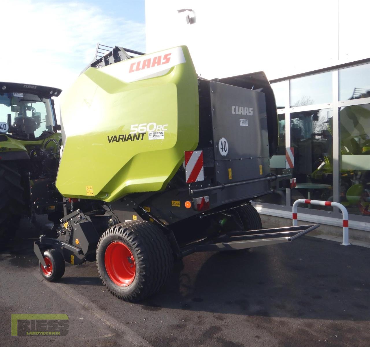 Rundballenpresse typu CLAAS VARIANT 560 RC PRO, Gebrauchtmaschine w Homberg (Ohm) - Maulbach (Zdjęcie 10)