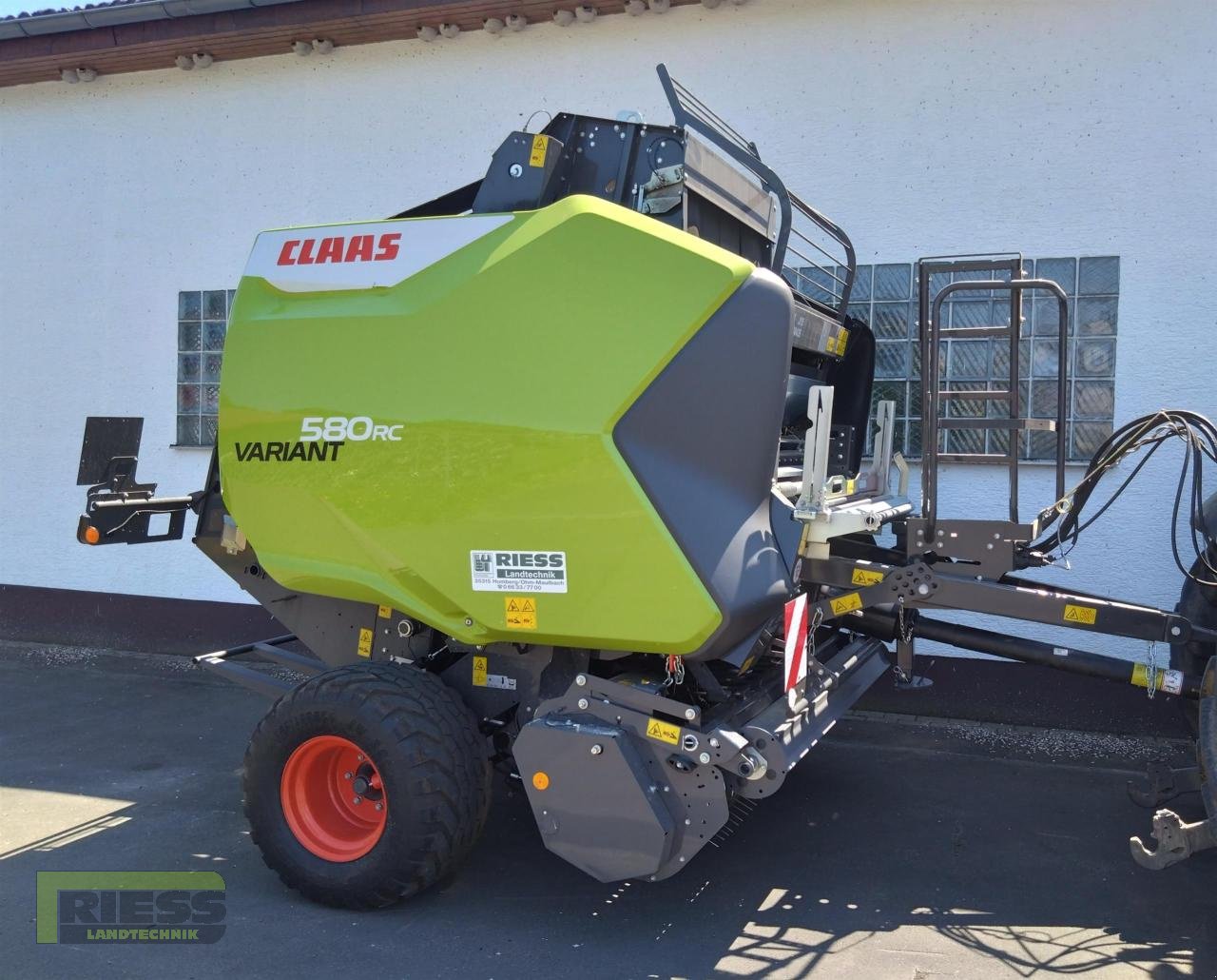 Rundballenpresse typu CLAAS VARIANT 580 RC PRO, Neumaschine w Homberg (Ohm) - Maulbach (Zdjęcie 2)