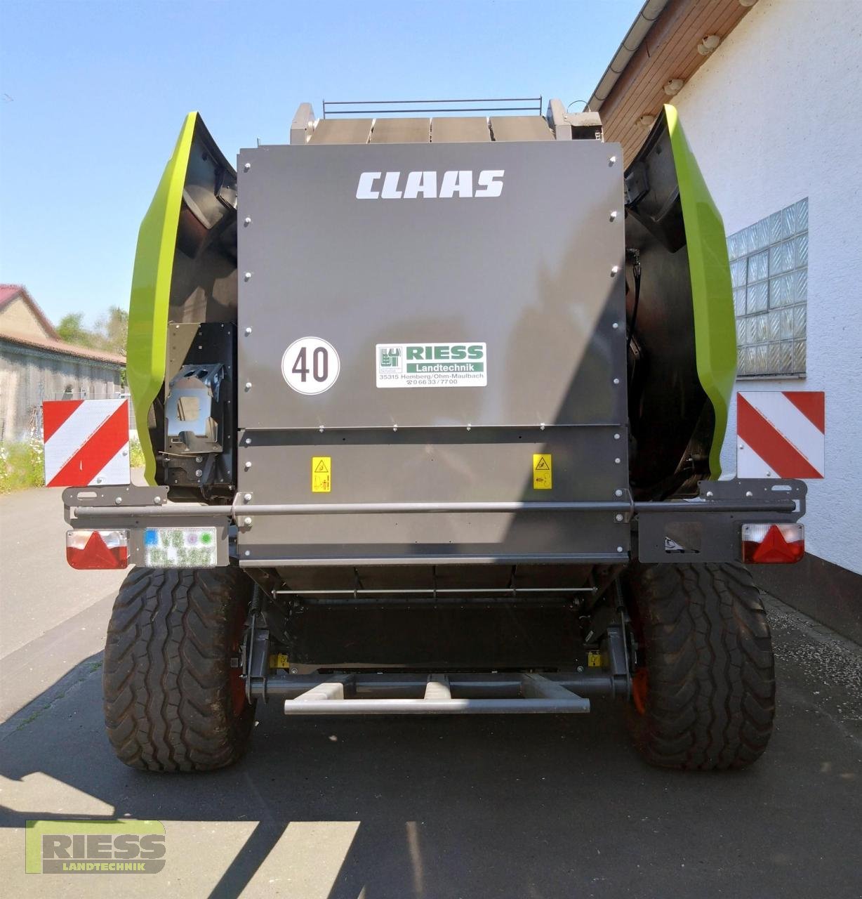 Rundballenpresse del tipo CLAAS VARIANT 580 RC PRO, Neumaschine en Homberg (Ohm) - Maulbach (Imagen 3)