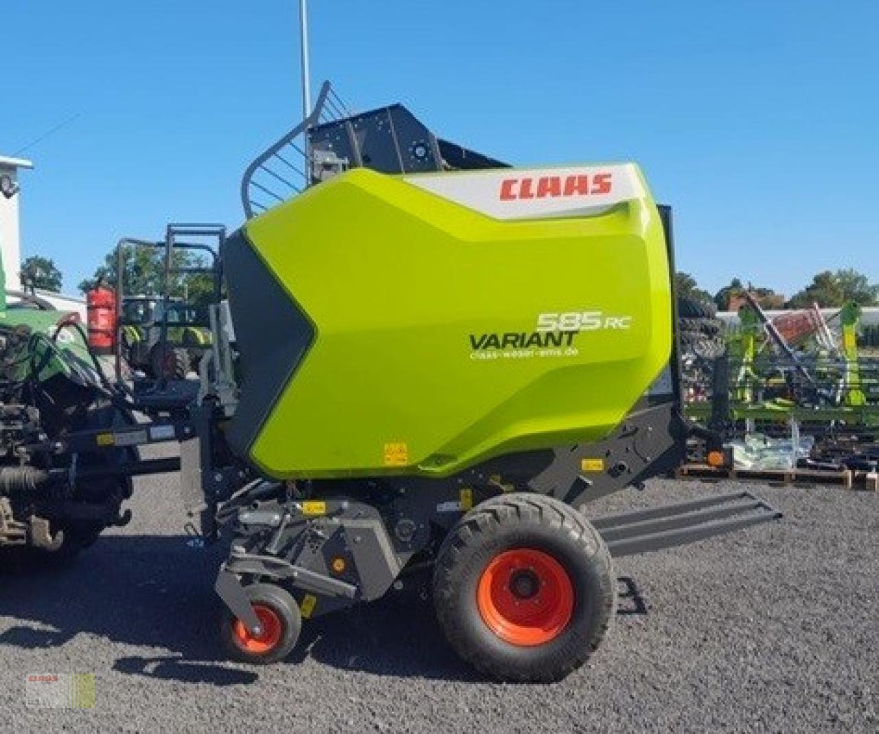 Rundballenpresse typu CLAAS VARIANT 585 RC PRO, nur 520 Ballen !, Gebrauchtmaschine v Westerstede (Obrázok 1)