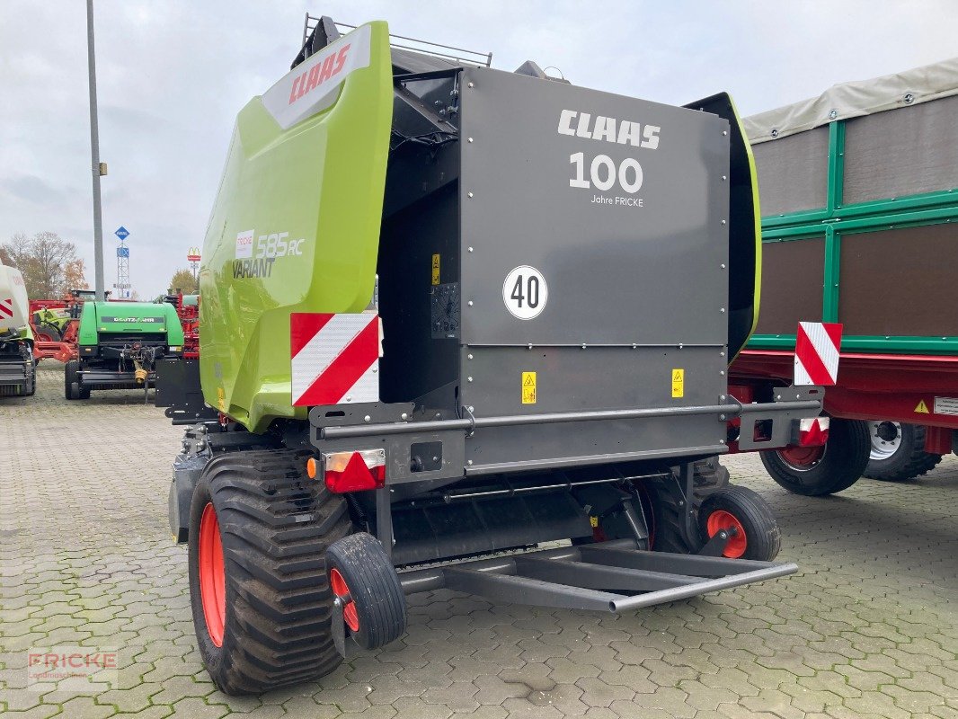 Rundballenpresse tip CLAAS Variant 585 RC PRO, Gebrauchtmaschine in Bockel - Gyhum (Poză 7)