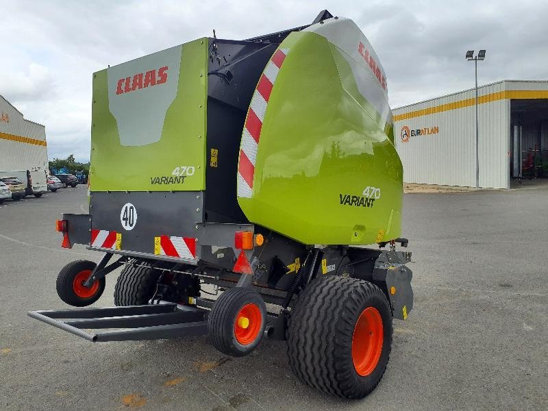 Rundballenpresse des Typs CLAAS VARIANT470, Gebrauchtmaschine in ANTIGNY (Bild 5)