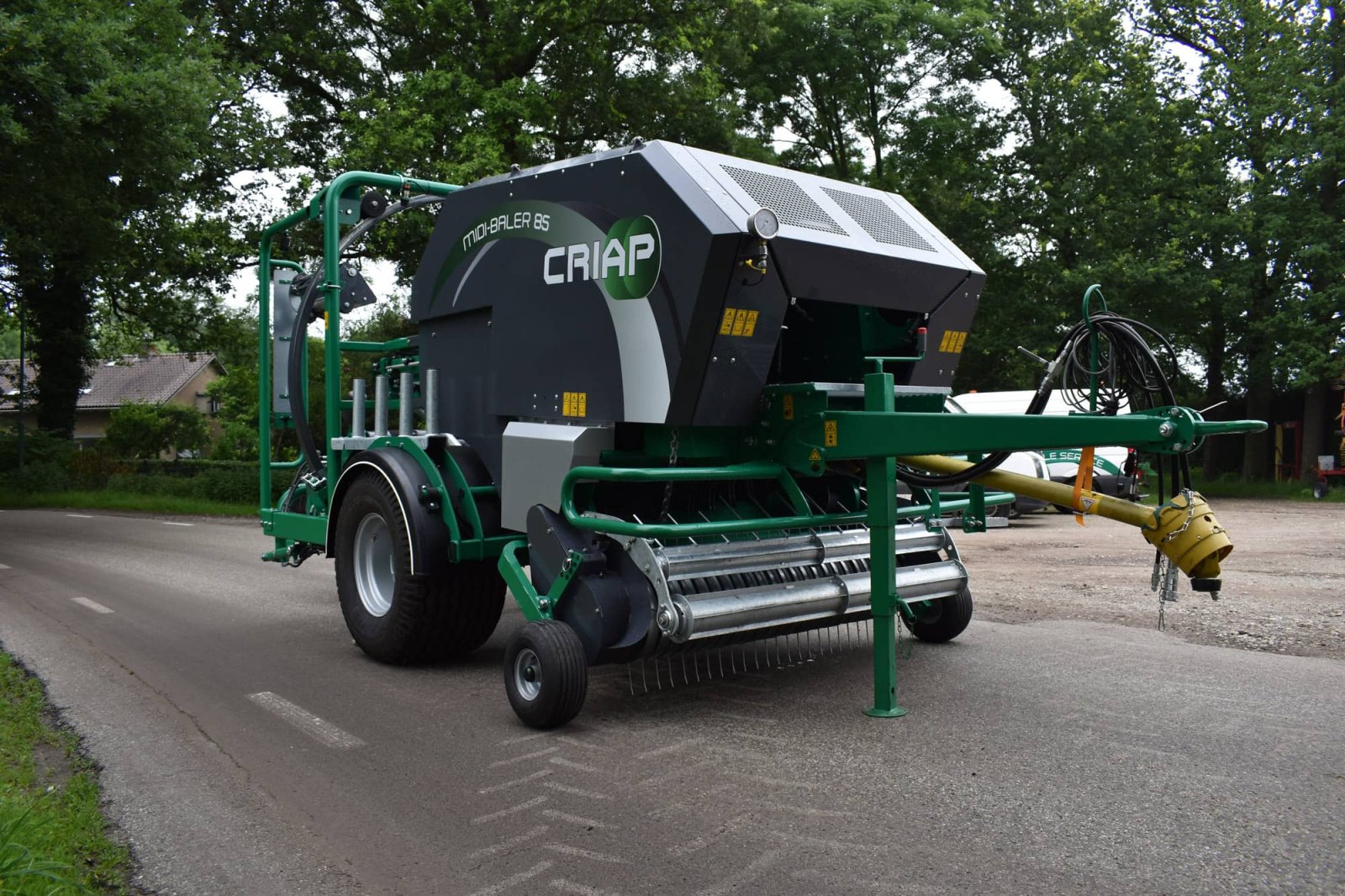 Rundballenpresse van het type Criap Midi Baler 85 Midi Baler 85, Neumaschine in Baumgarten (Foto 3)