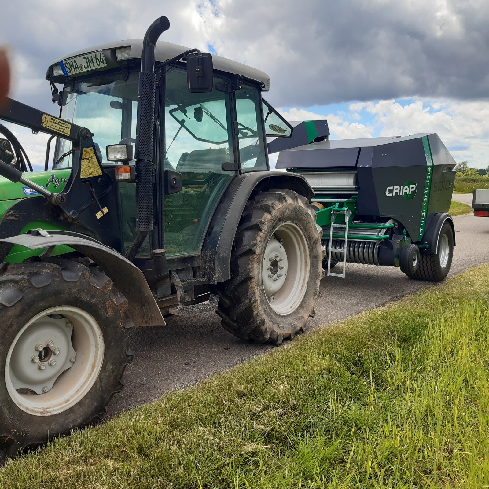 Rundballenpresse van het type Criap Midi Baler 85 Midi Baler 85, Neumaschine in Baumgarten (Foto 16)