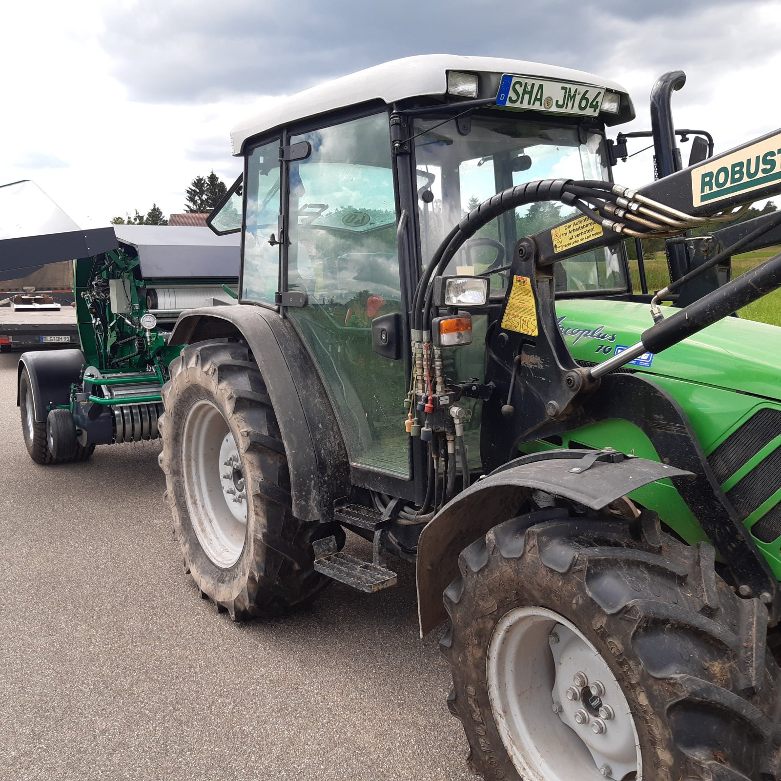 Rundballenpresse del tipo Criap Midi Baler 85 Midi Baler 85, Neumaschine en Baumgarten (Imagen 17)