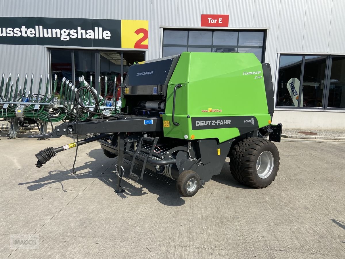 Rundballenpresse des Typs Deutz-Fahr FIX MASTER 230, Gebrauchtmaschine in Burgkirchen (Bild 1)