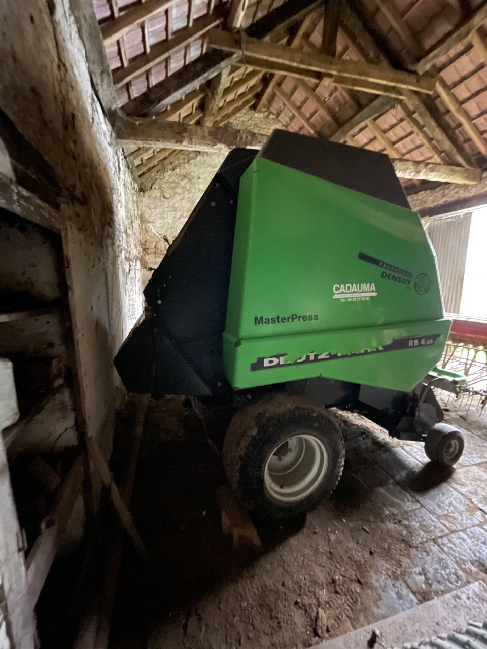 Rundballenpresse van het type Deutz-Fahr Rb 4.60, Gebrauchtmaschine in MORLHON LE HAUT (Foto 1)