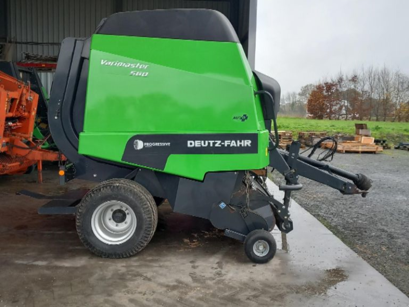 Rundballenpresse des Typs Deutz-Fahr Varimaster 560 Optifeed, Gebrauchtmaschine in BRECE