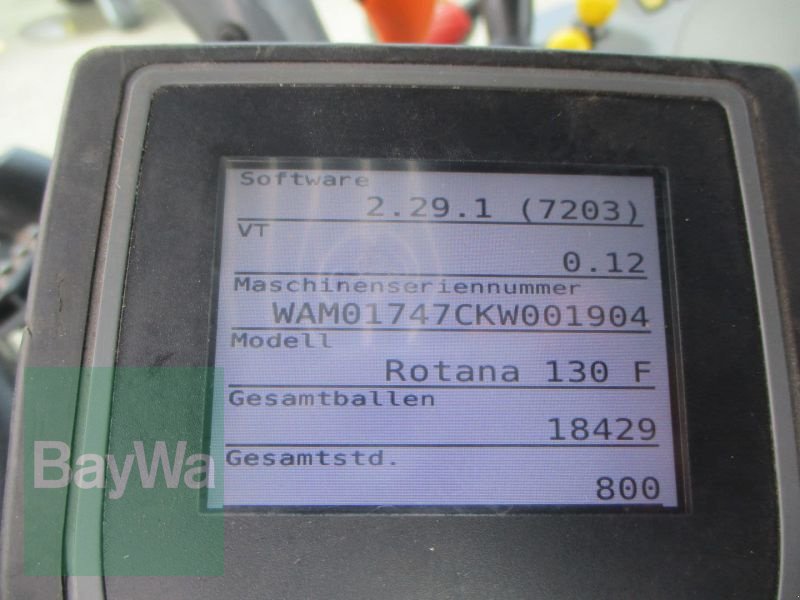 Rundballenpresse του τύπου Fendt ROTANA 130 F XTRA   #347, Gebrauchtmaschine σε Schönau b.Tuntenhausen (Φωτογραφία 21)