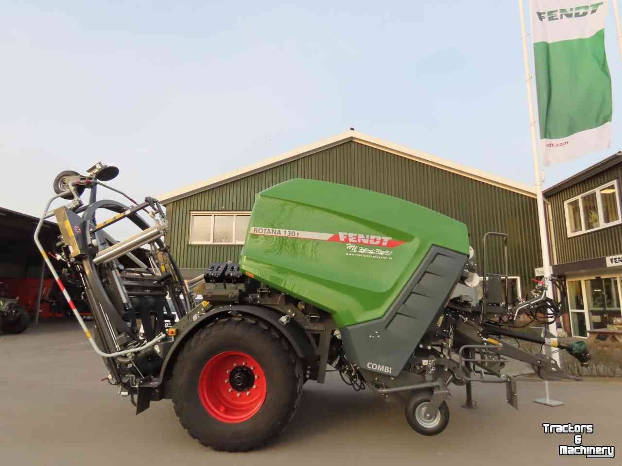 Rundballenpresse des Typs Fendt Rotana 130F Combi, Gebrauchtmaschine in Montfoort (Bild 2)