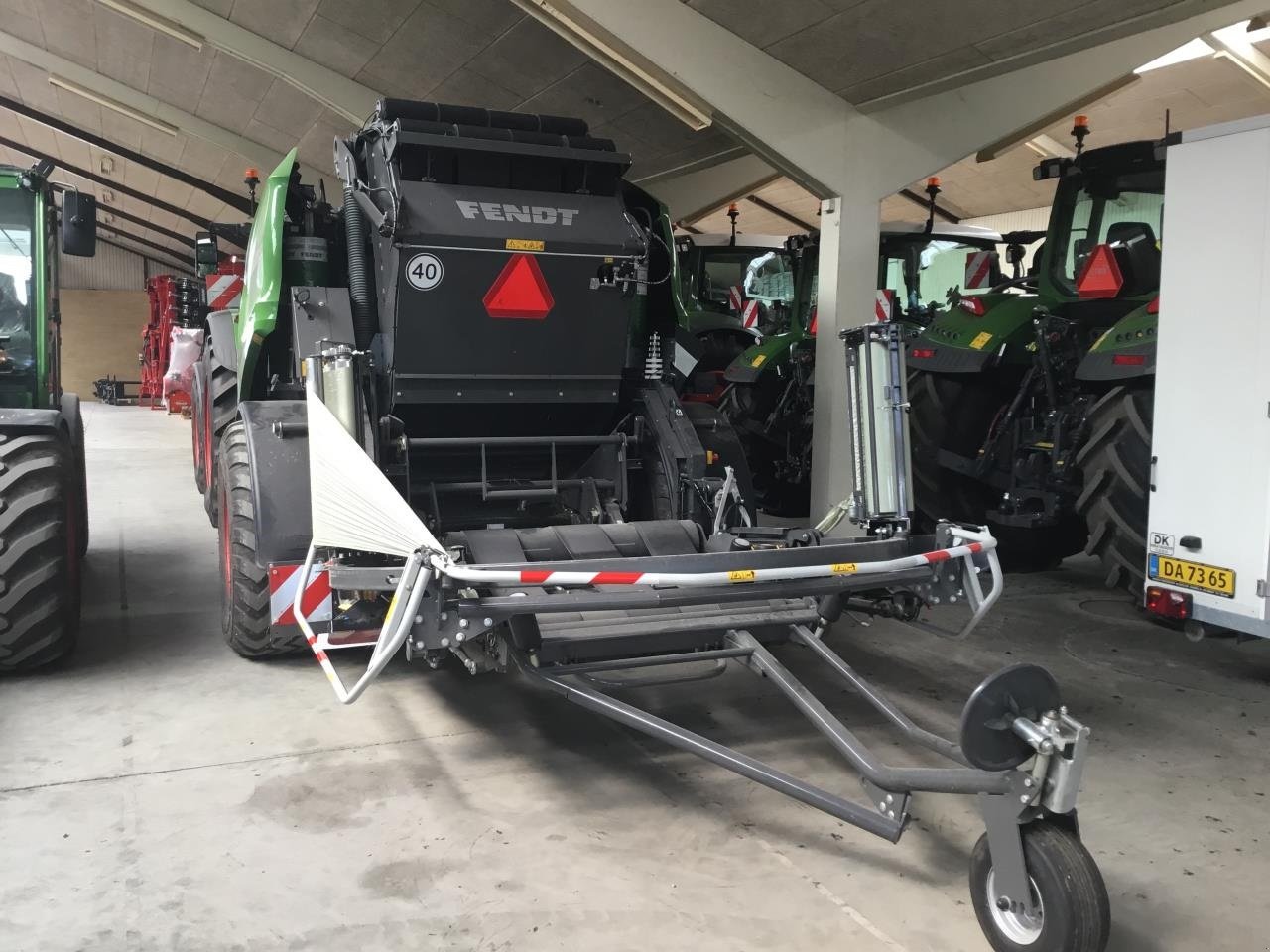 Rundballenpresse tip Fendt ROTANA 160 V COMBI, Gebrauchtmaschine in Grindsted (Poză 3)