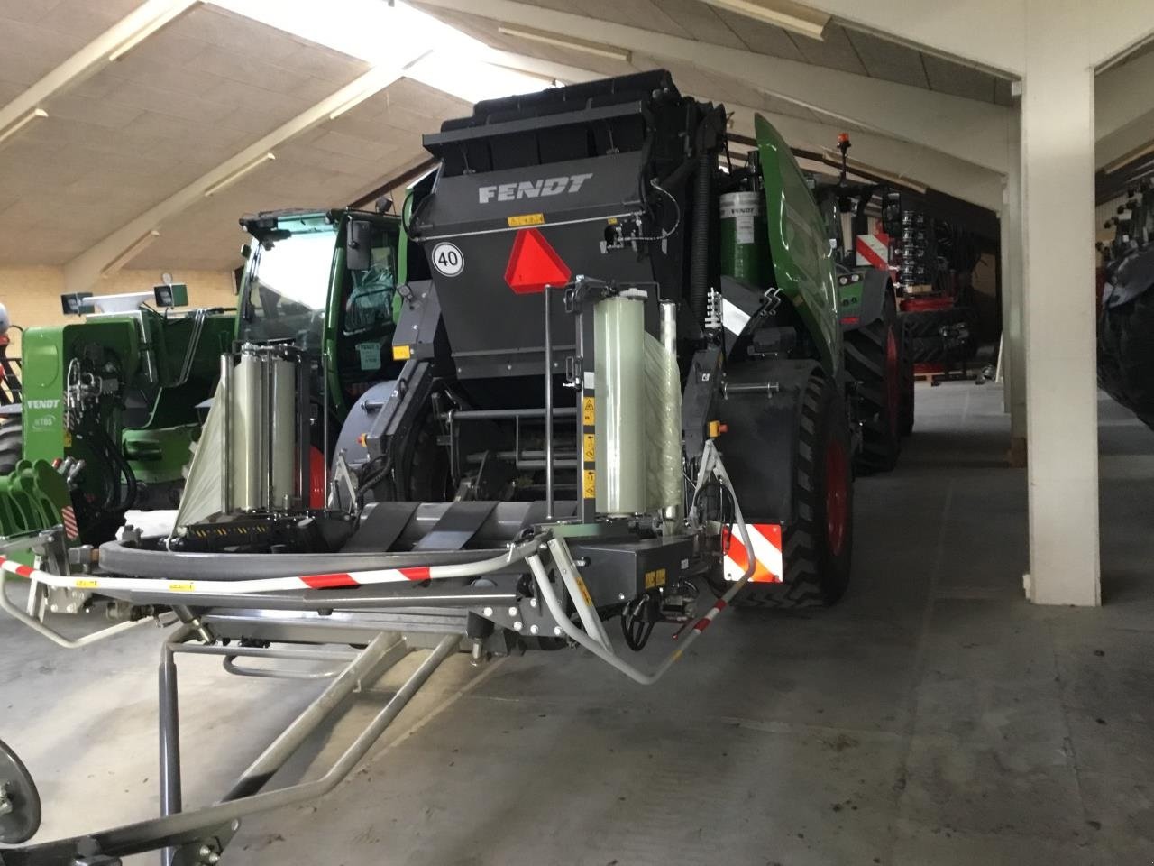 Rundballenpresse of the type Fendt ROTANA 160 V COMBI, Gebrauchtmaschine in Grindsted (Picture 1)