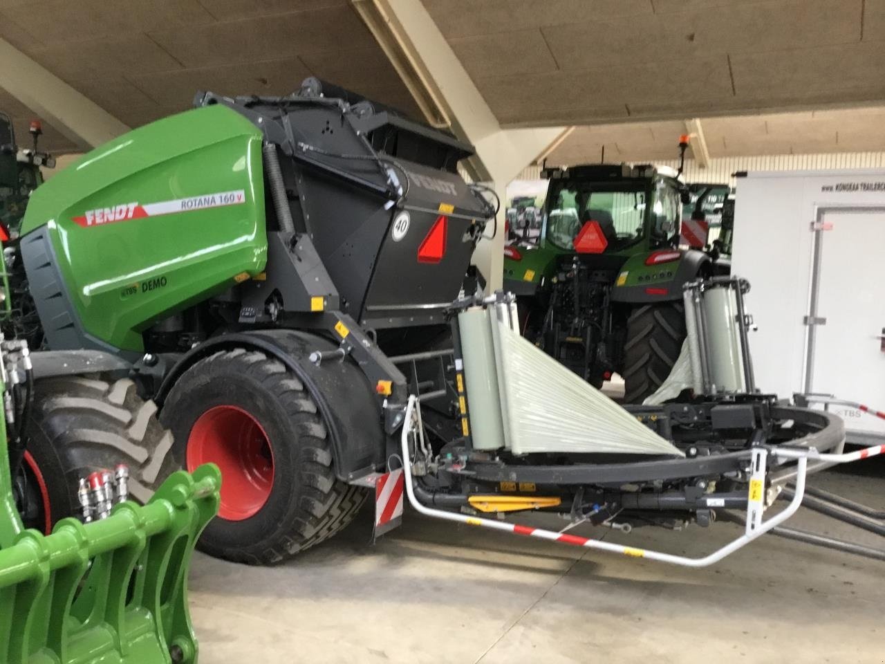 Rundballenpresse des Typs Fendt ROTANA 160 V COMBI, Gebrauchtmaschine in Grindsted (Bild 2)