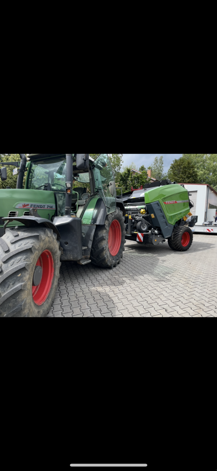 Rundballenpresse typu Fendt Rotana 160 V Xtra, Gebrauchtmaschine w Wieselfelden (Zdjęcie 1)