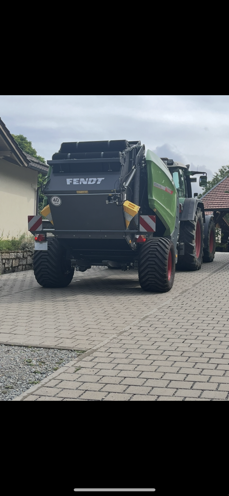 Rundballenpresse typu Fendt Rotana 160 V Xtra, Gebrauchtmaschine w Wieselfelden (Zdjęcie 3)