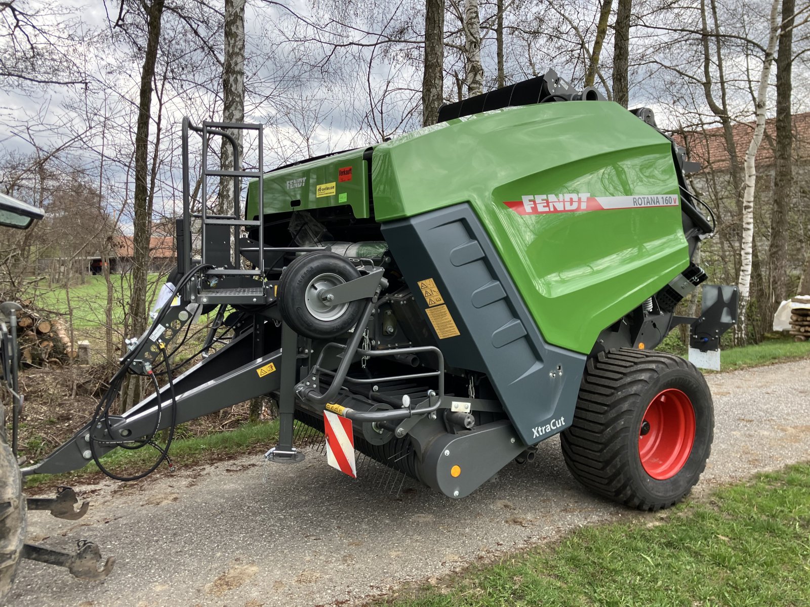 Rundballenpresse tipa Fendt Rotana 160 V Xtra, Neumaschine u Schildorn (Slika 1)