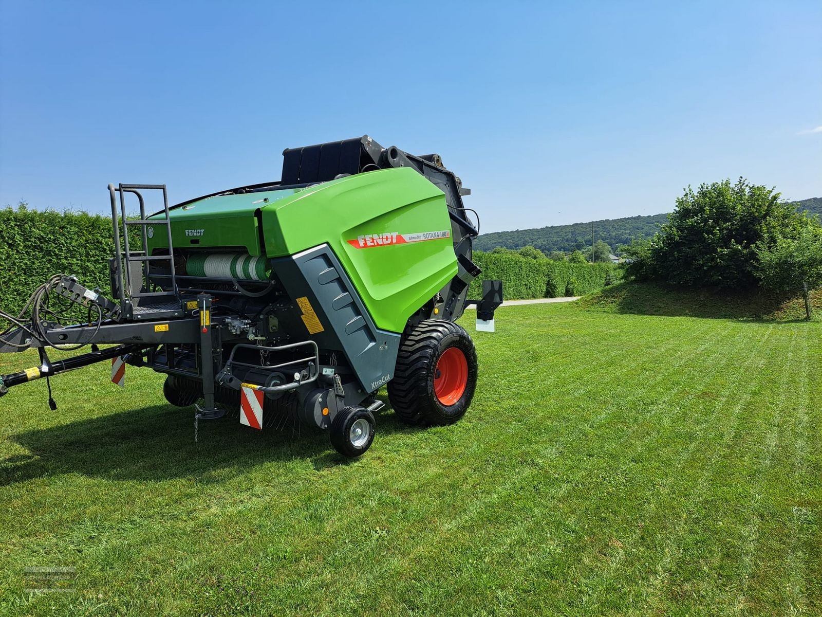 Rundballenpresse van het type Fendt Rotana 180 Xtra Cut, Gebrauchtmaschine in Aurolzmünster (Foto 4)