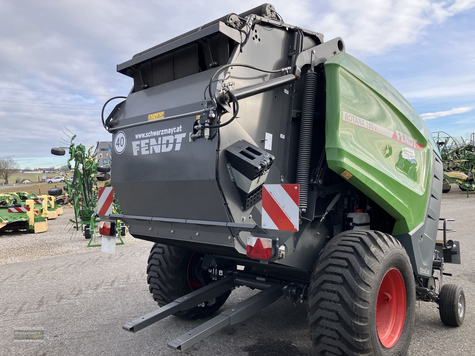 Rundballenpresse van het type Fendt Rotana 180 Xtra Cut, Gebrauchtmaschine in Gampern (Foto 13)