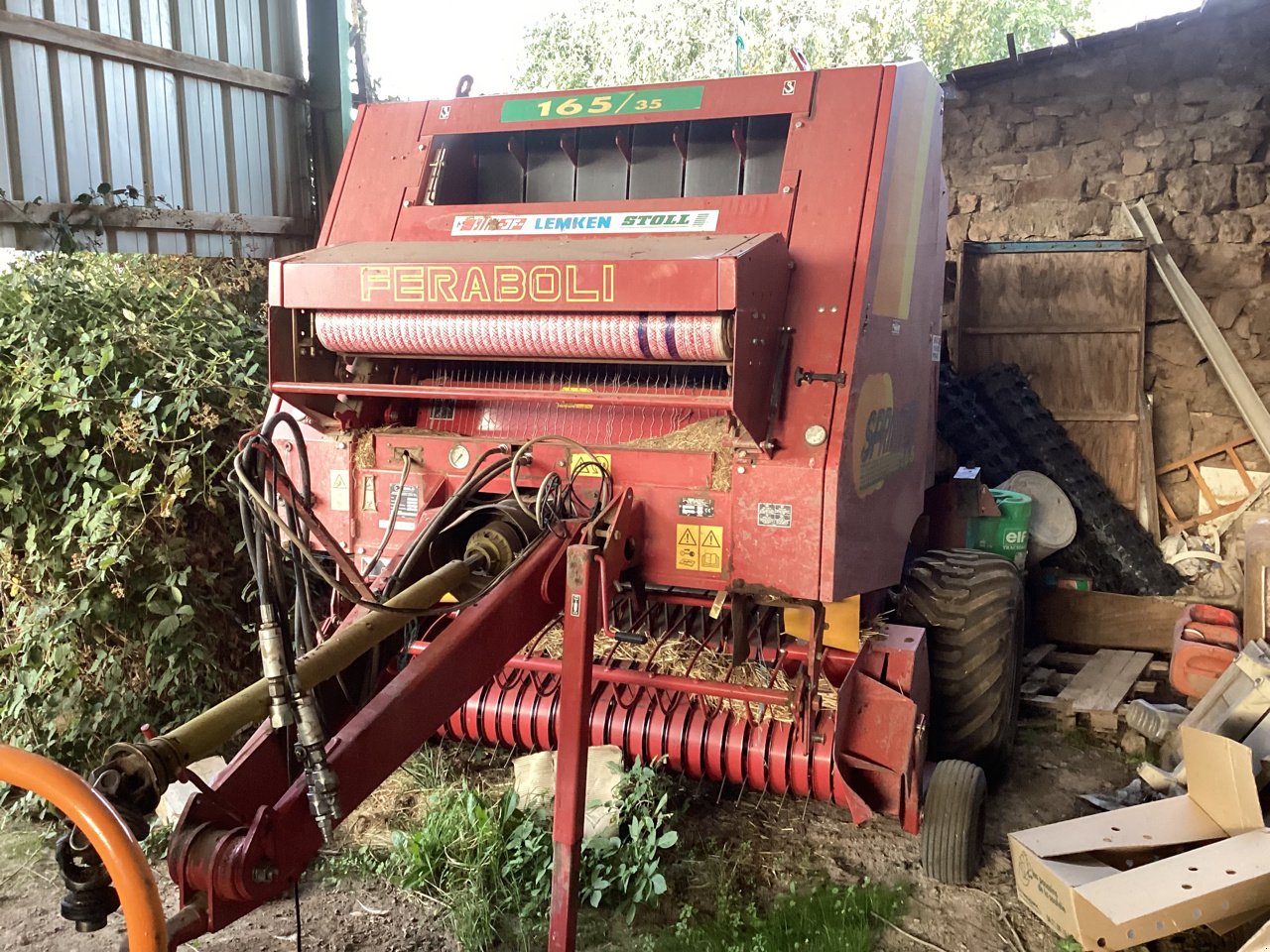 Rundballenpresse tip Feraboli Sprinter 165, Gebrauchtmaschine in VERNOUX EN VIVARAIS (Poză 2)