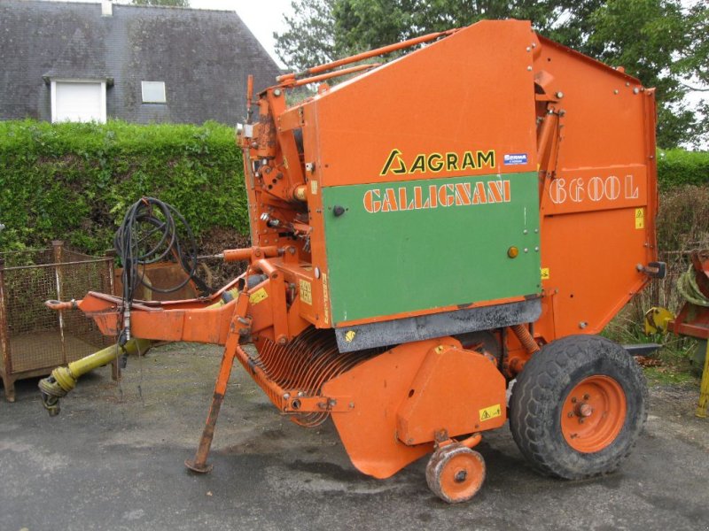 Rundballenpresse typu Gallignani 6600 L, Gebrauchtmaschine w BRECE (Zdjęcie 1)