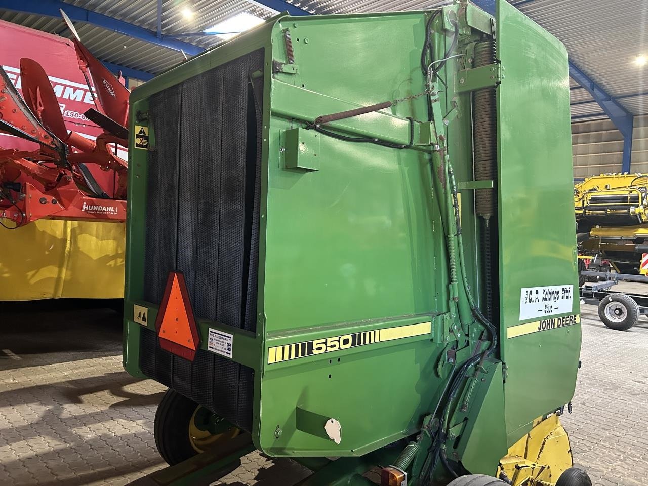 Rundballenpresse tipa John Deere 550 RUNDBALLEPRESSE, Gebrauchtmaschine u Thisted (Slika 4)