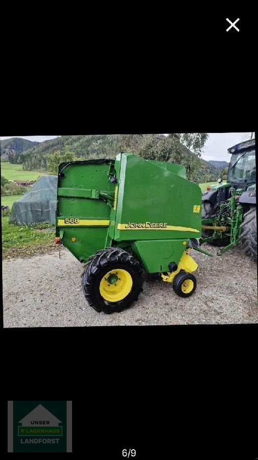 Rundballenpresse van het type John Deere 568, Gebrauchtmaschine in Kapfenberg (Foto 8)