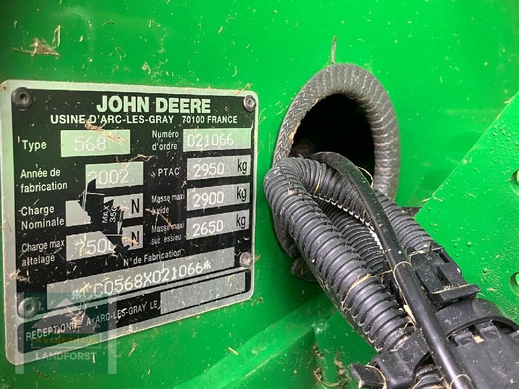 Rundballenpresse van het type John Deere 568, Gebrauchtmaschine in Kapfenberg (Foto 5)