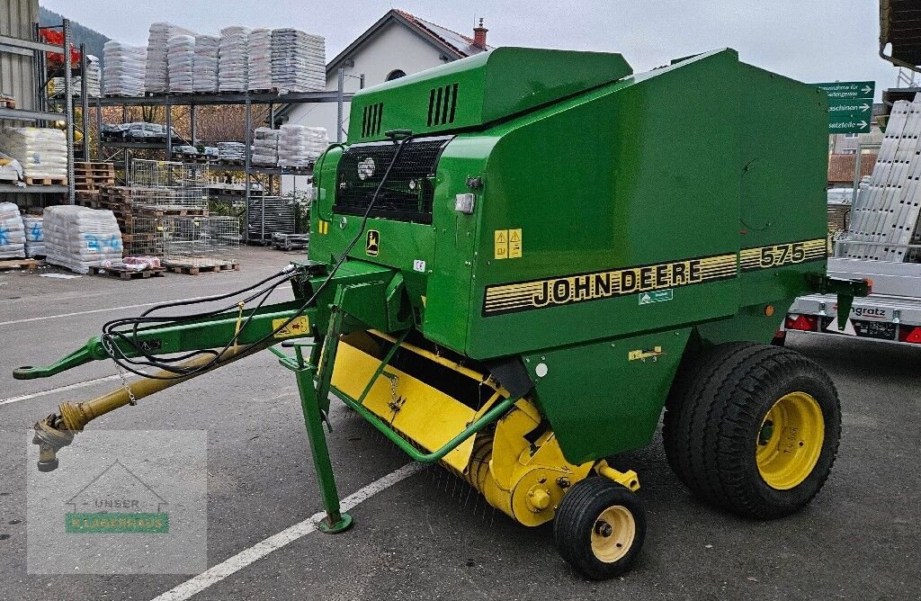 Rundballenpresse des Typs John Deere 575, Gebrauchtmaschine in St. Michael (Bild 3)